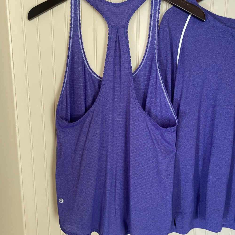 Lululemon Tank & Long Sleeve Top- 2 Pieces - Picture 2 of 6
